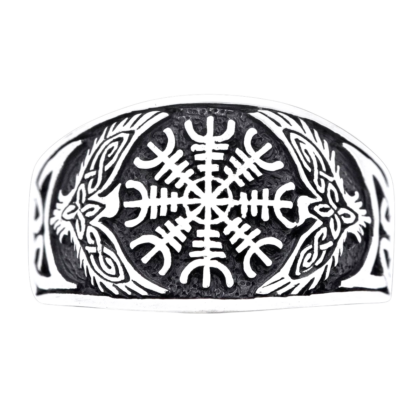 Helm of Awe Raven Ring