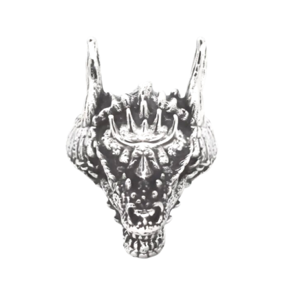 Viking Dragon Head Ring