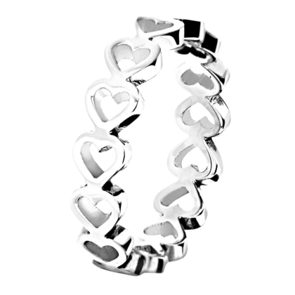 Stainless-Steel-Heart-Ring